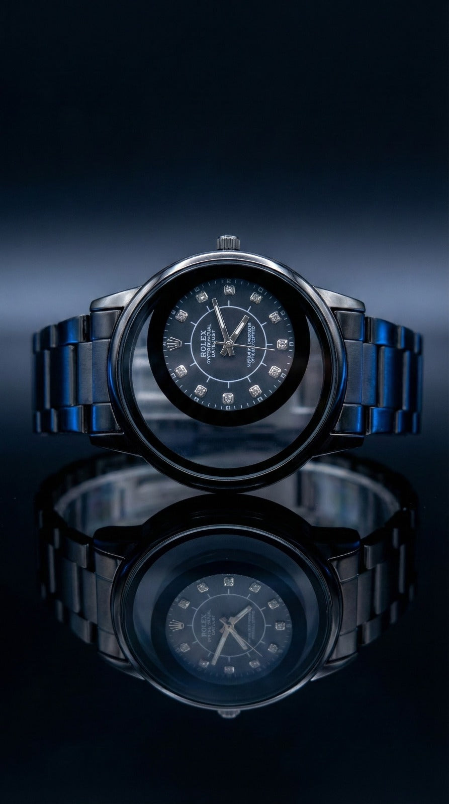 Elegant Stainless Steel Wrist Watch