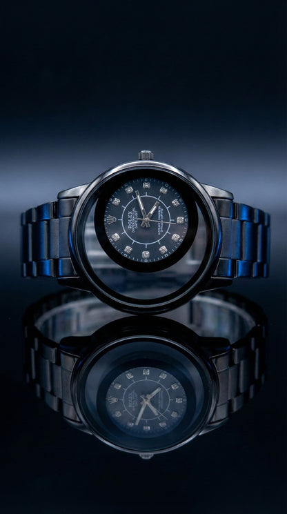 Elegant Stainless Steel Wrist Watch