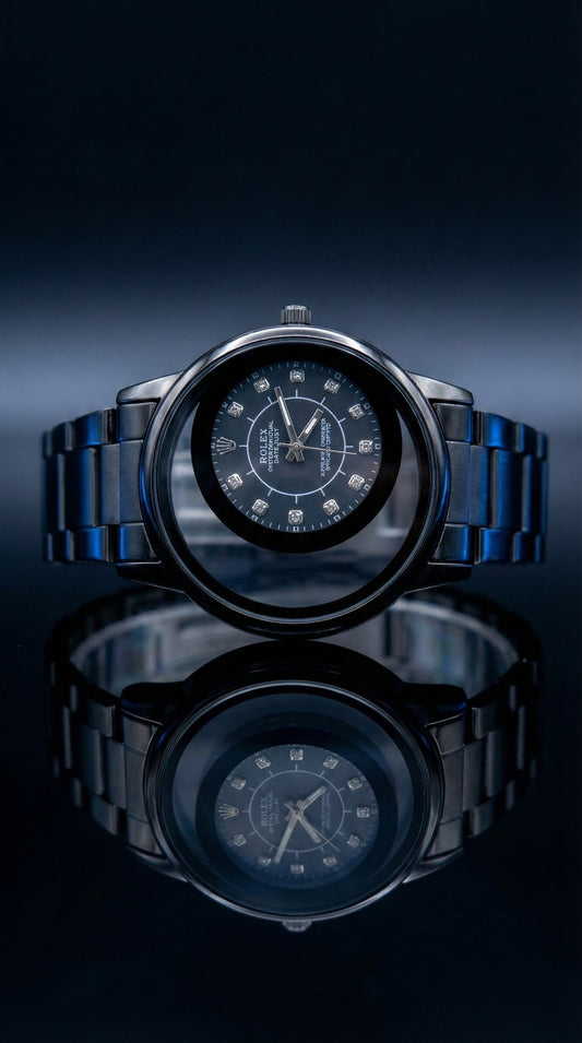 Elegant Stainless Steel Wrist Watch